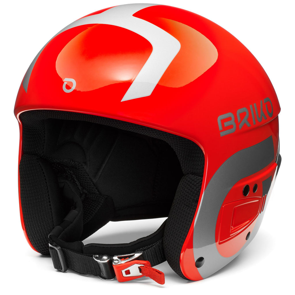 Helmets Unisex VULCANO FIS 6.8 Helmet SHINY RED SILVER