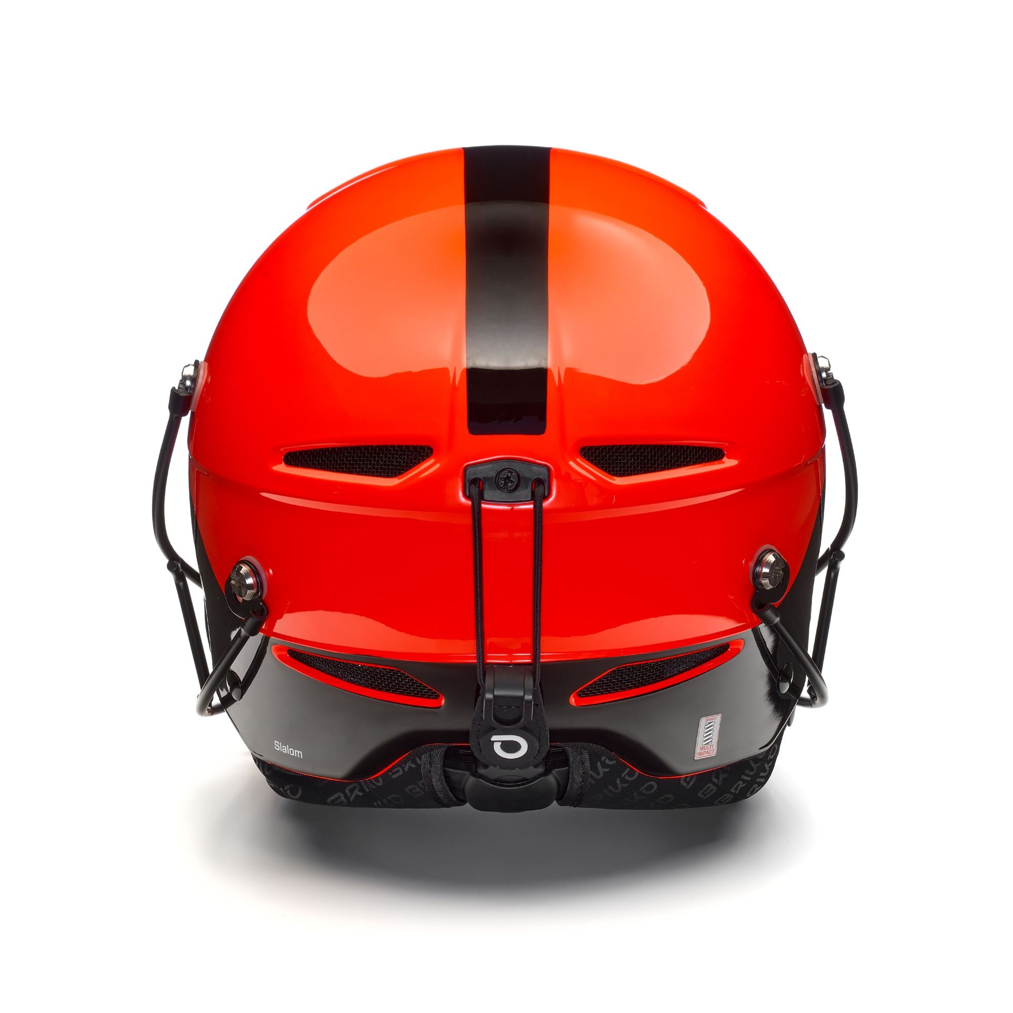 Helmets Unisex SLALOM EPP Helmet SHINY ORANGE - BLACK – Briko.com
