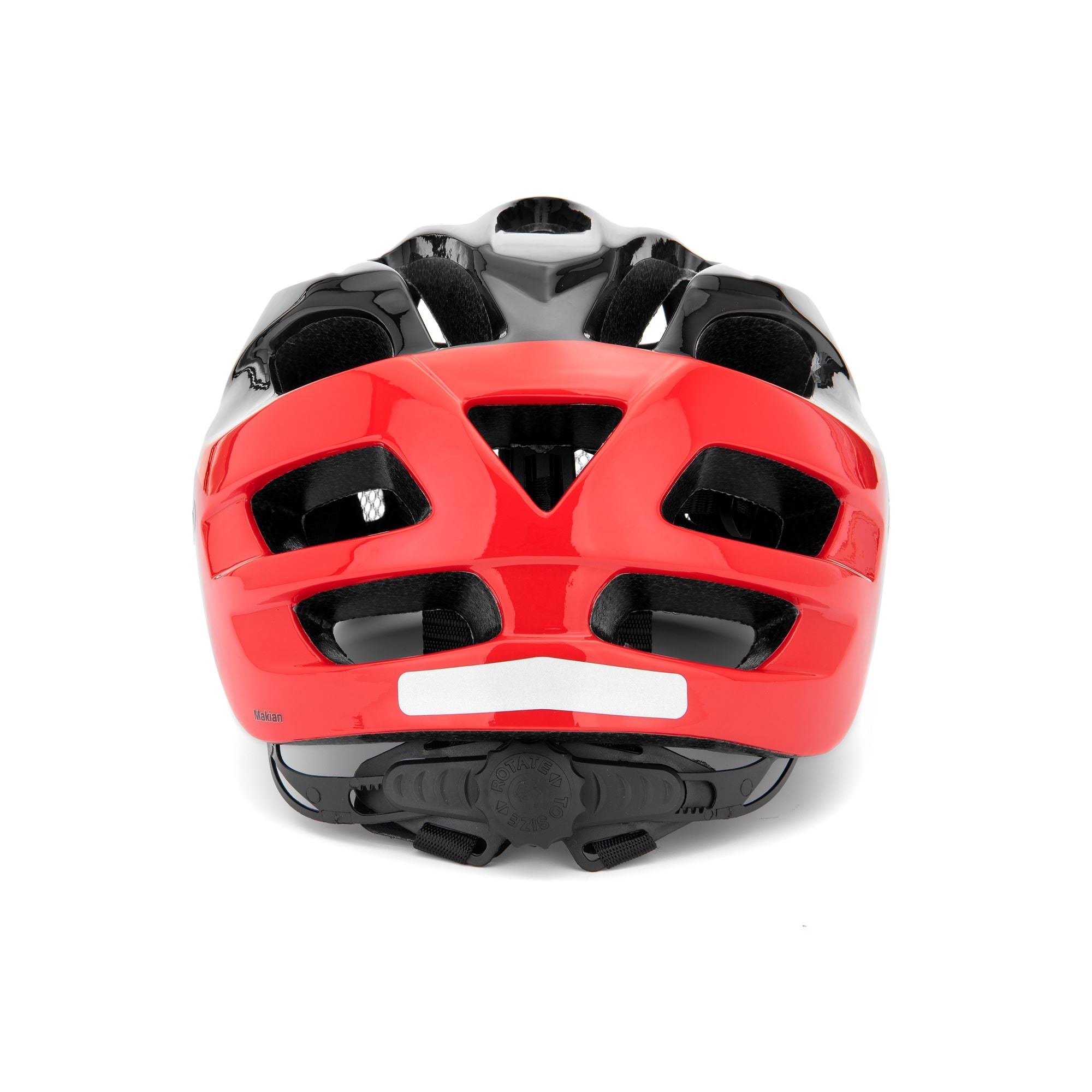 Helmets Unisex MAKIAN Helmet BLACK RED – Briko.com