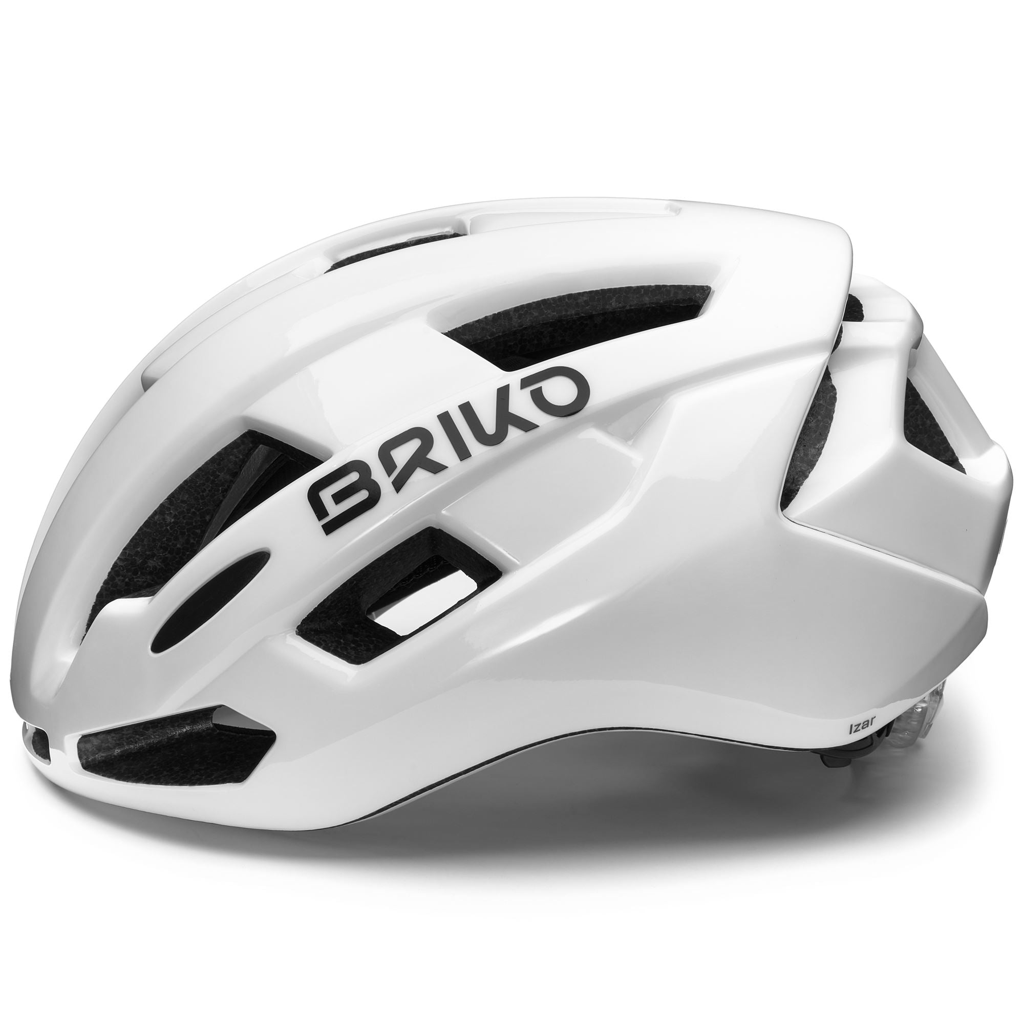 Helmets Unisex IZAR LED Helmet SHINY WHITE – Briko.com