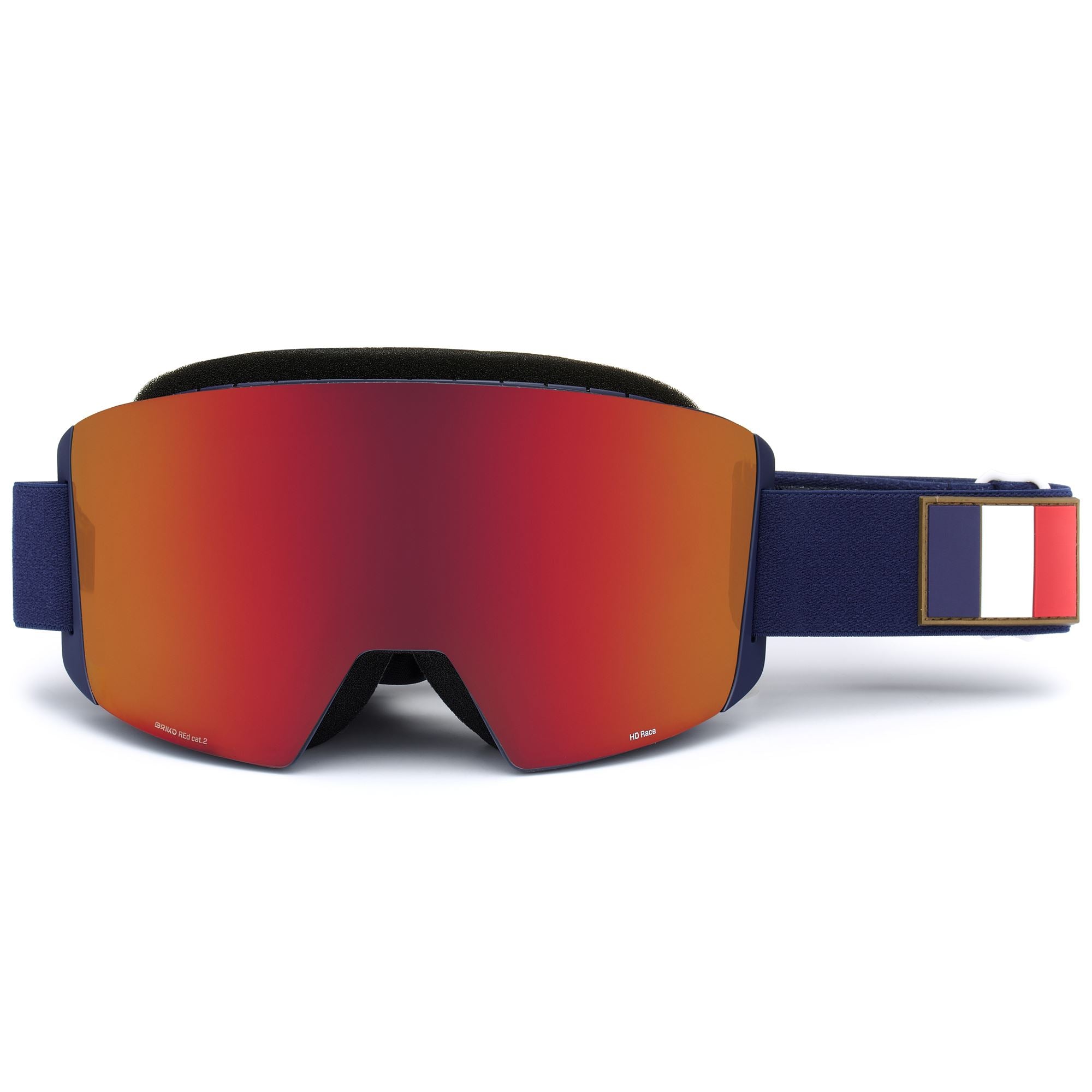 Goggles Unisex GARA FIS 8.8 FRANCE Ski Goggles MATT BLUE - WHITE 