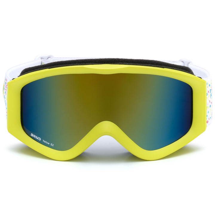 Goggles Kid unisex TEMPESTA Ski  Goggles YELLOW PEAR GRAPHIC - YM2 Photo (jpg Rgb)			